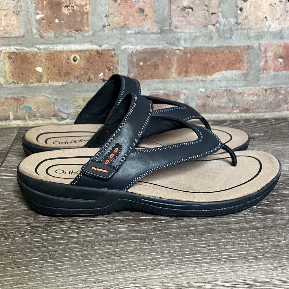 Orthofeet Eldorado men's sandals with an adjustable strap